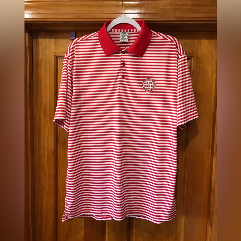 Red Whit Stripe Levelwear Southeastern Junior Golf Tour Polo Shirt
Medium Unisex - Picture 2 of 16